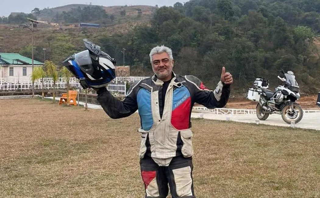ajith 2nd leg of world motorcycling named as ride for mutual respect 
