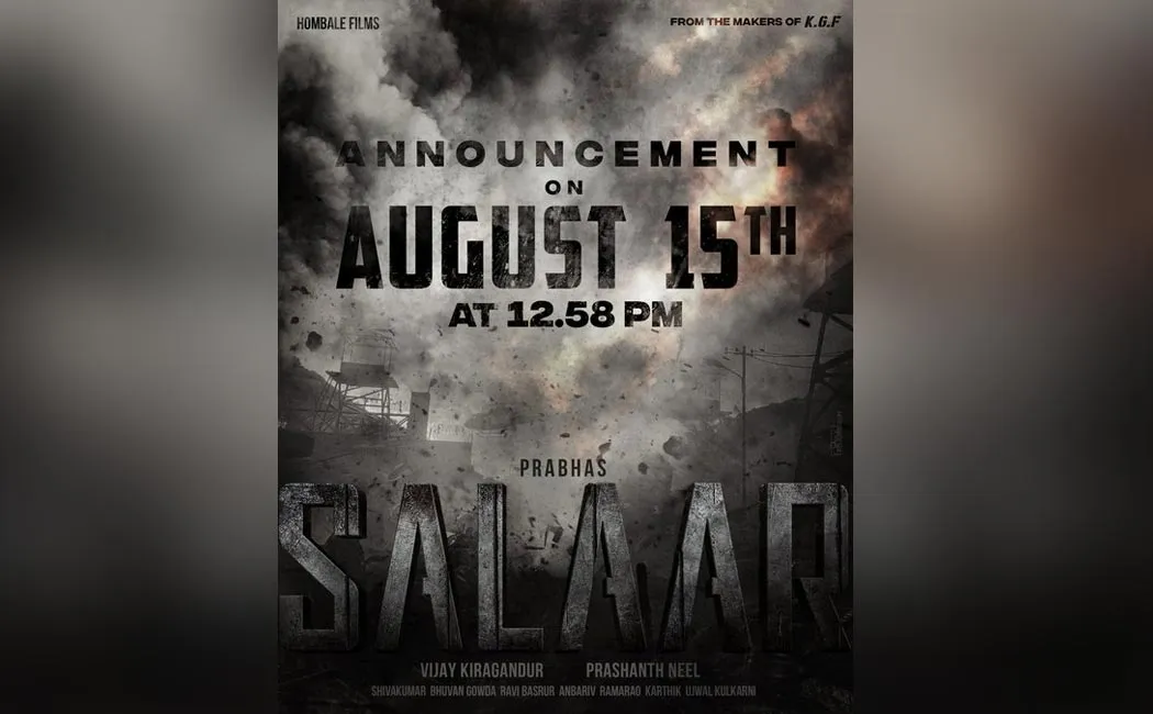 salaar new update release date announced