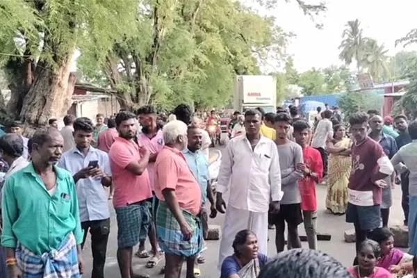 Old man passed away in road accident