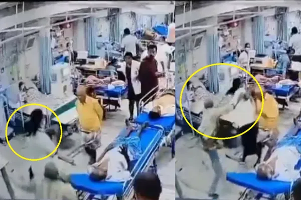Patient beaten woman doctor in Andhra Pradesh