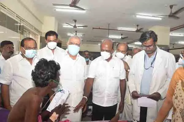 Ma  Subramanian said Action will be taken against violations in private hospitals 