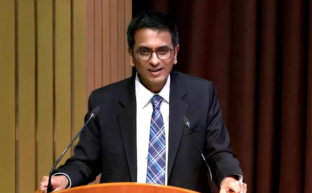 chief justice dy chandrachud oath ceremony controversy