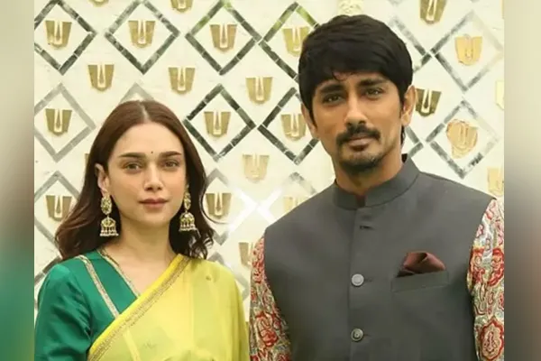 siddharth aditi rao marriage