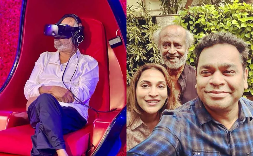 rajinikanth watched arrahman movie 