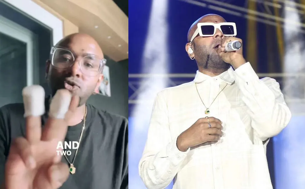 Singer Benny Dayal accident in live concert