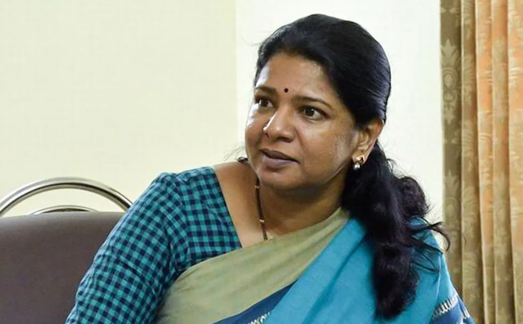 yoga doctors meet hindi issue dmk leader kanimozhi 