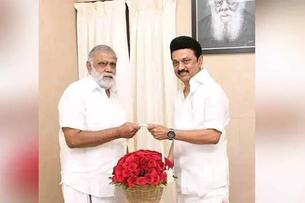 Minister I. Periyasamy congratulated the Chief Minister mk stalin 