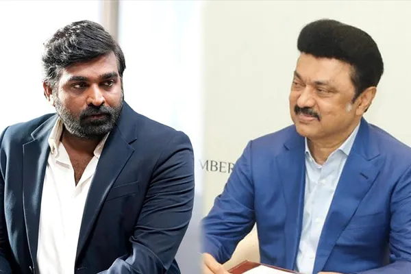 vijay sethupathi wishes cm mk stalin