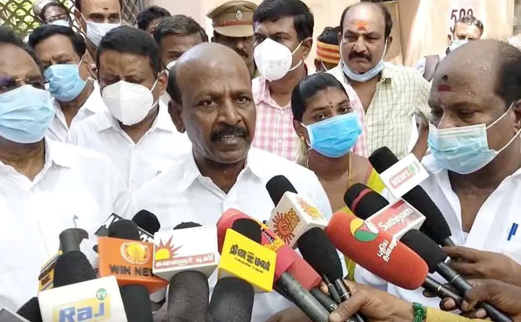 “NEET Exemption Bill; Did you know that the central government sent it to the AIADMK regime and sent it back?” Ma.Subramanian's question