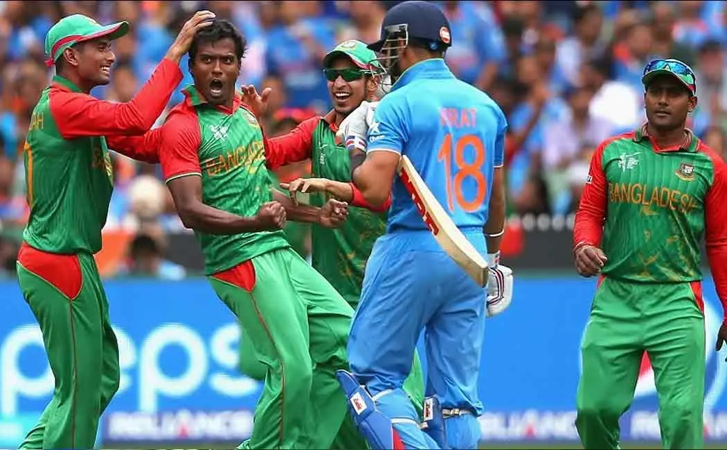 India vs Bangladesh clash in inside-out game