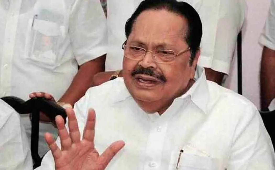 Minister Duraimurugan said that will not allow construction of a dam in Palar river