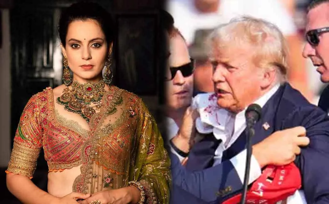 Kangana Ranaut said that Left Is Desperate That Trump Has Survived 