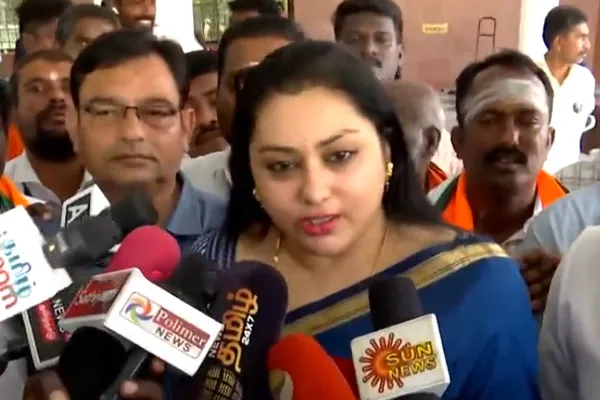 namitha about bjp admk alliance