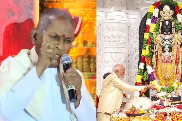 ilaiyaraaja about pm modi regards ramar temple opening 