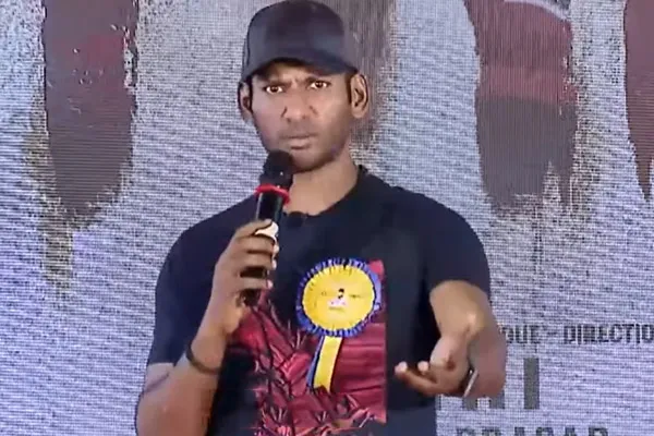 vishal about his election cycle issue  