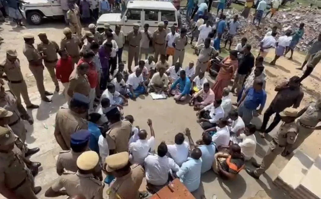  temple was locked due to disagreements among Naga fishermen