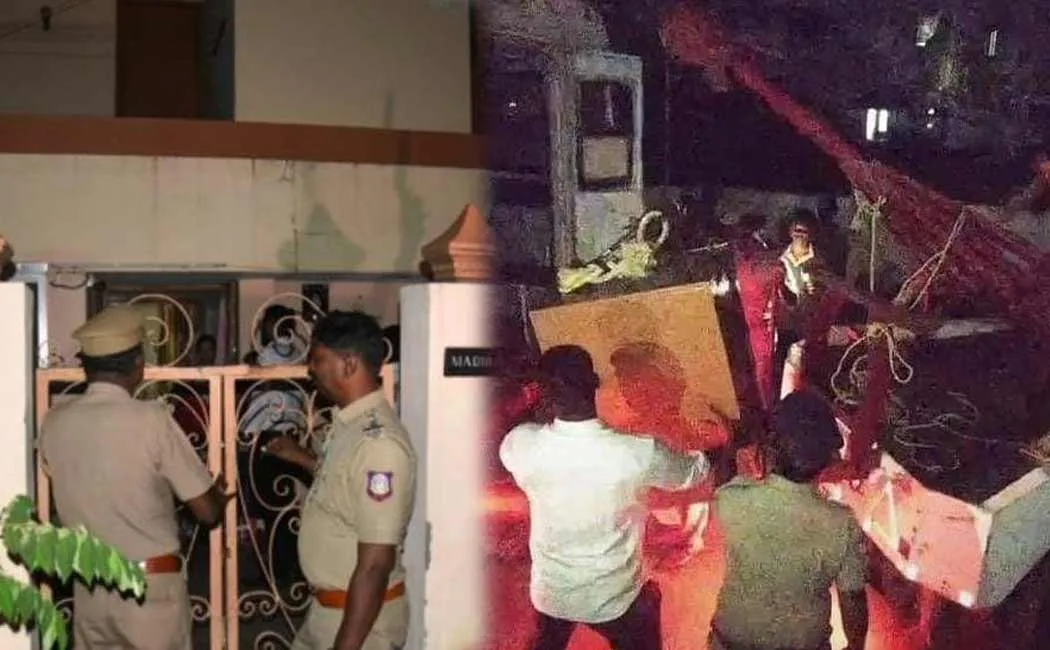 police lifted locker that refused to open in house where the search took place 