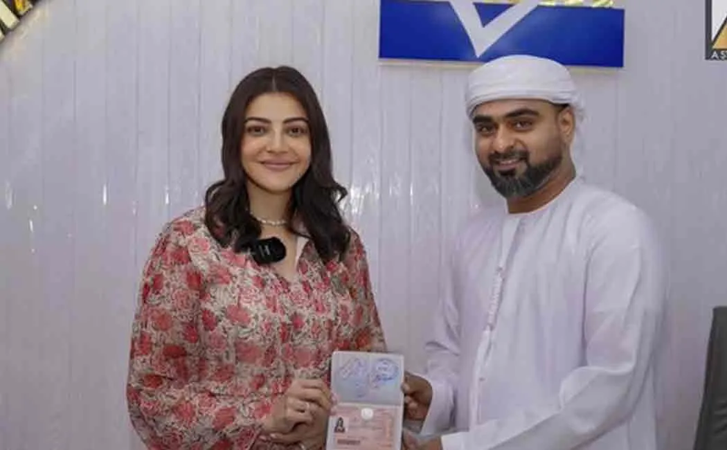 kajal aggarwal has been granted golden visa uae