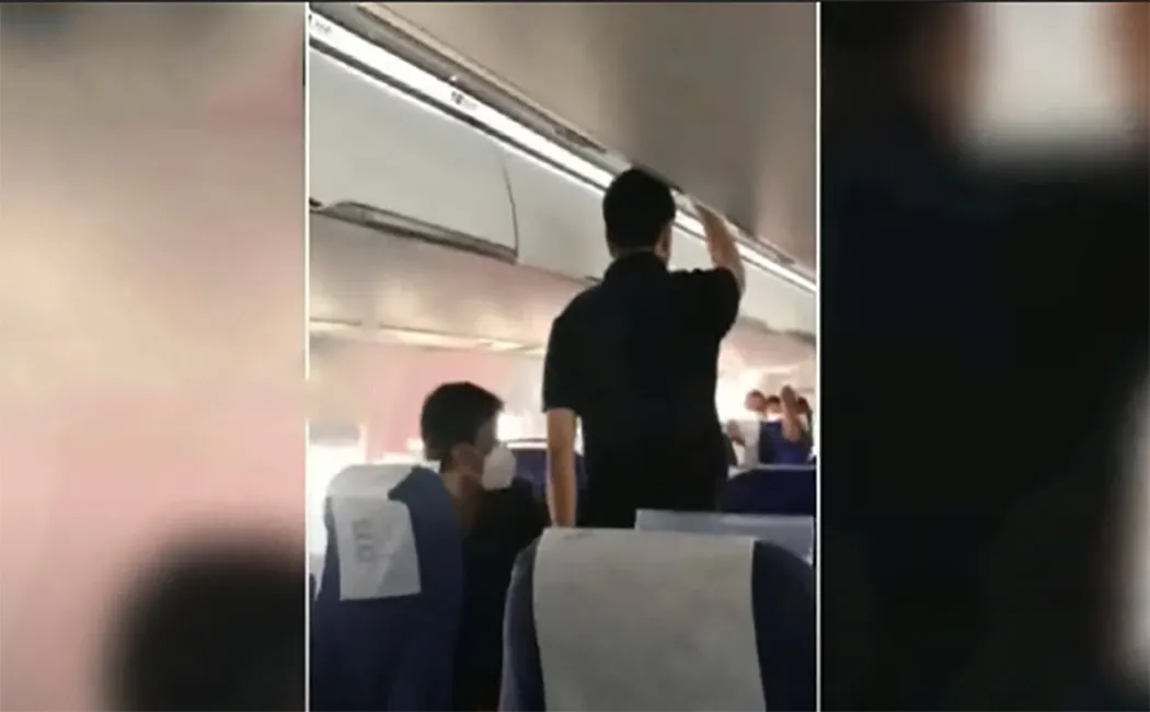 chief minister and  congress leaders flight 