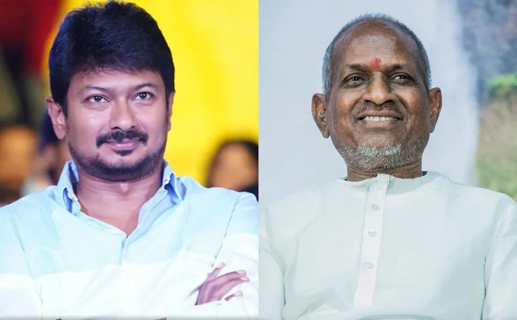 ilaiyaraja mp wishes minister udhayanidhi stalin 