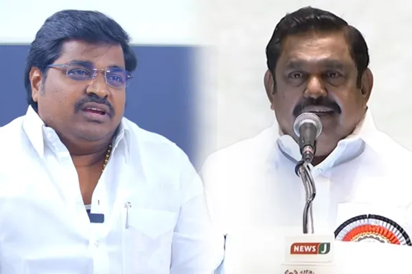 DMK Mathivanan criticizes Edappadi Palaniswami 