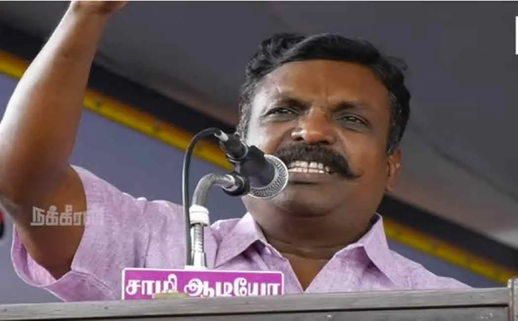 if tamil is regional language whoever say - thirumavalavan
