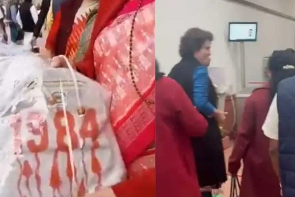 BJP MPGifts '1984' Bag To Priyanka Gandhi 