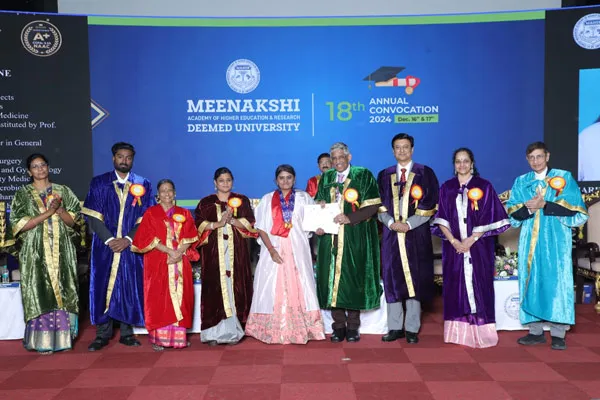 Meenakshi Institute of Higher Education and Research 18th Convocation Ceremony
