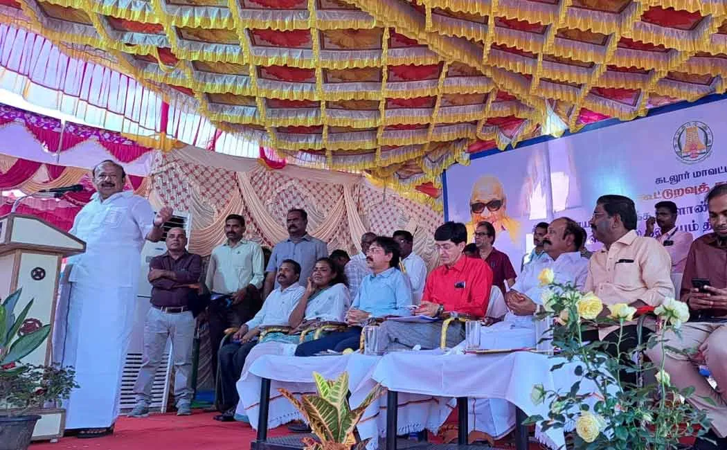 DMK govt has set a record by providing double the agricultural loans says Minister Periyakaruppan