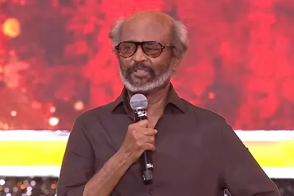 rajini about anirudh in vettaiyan audio launch
