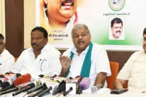 G.K. Vasan said DMK government cannot suppress the voice of opposition parties 