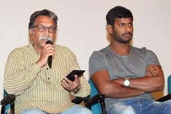nasar complaint against youtubers regards vishal health condition speech