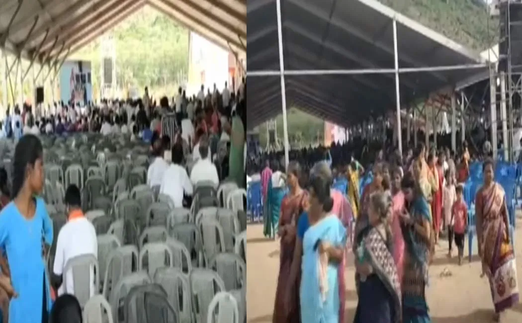 the empty tent; Tamil Nadu BJP in shock