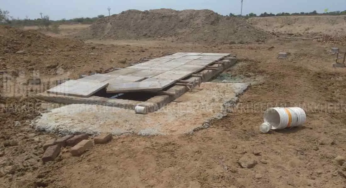 Government school building in salt water!