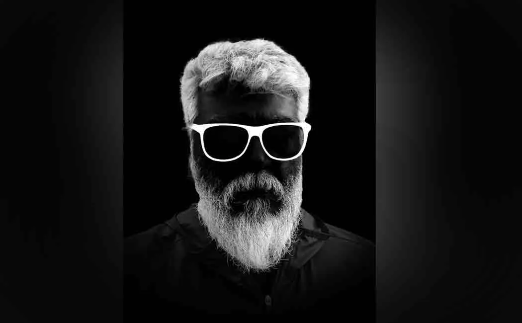 ajith new look photos released boney kapoor