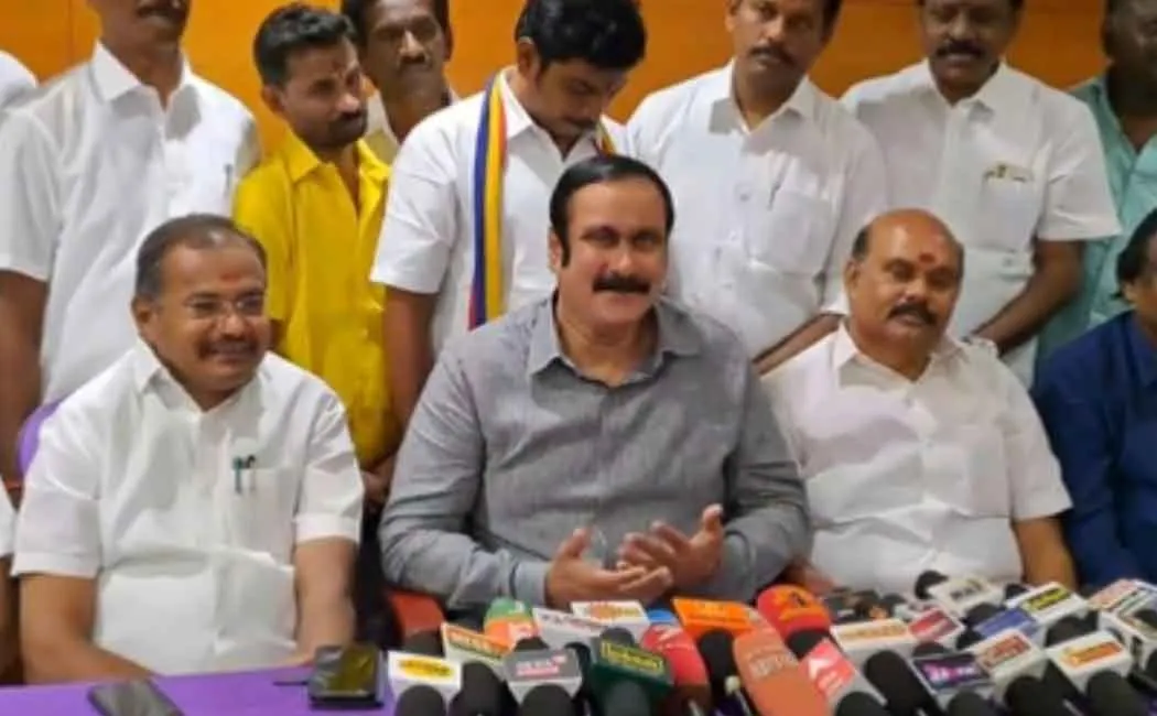 Anbumani condemned for cutting trees for Egmore railway station expansion
