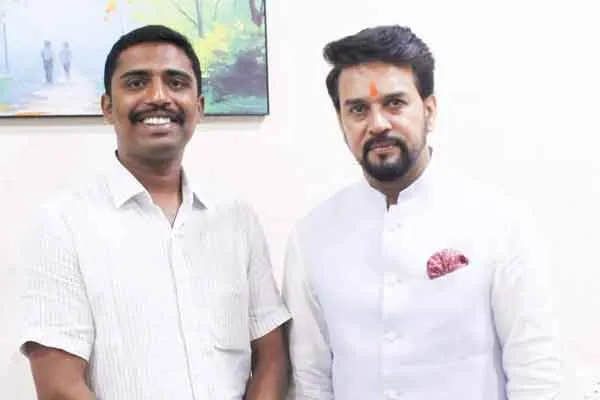 Police arrested a BJP worker who had a dispute with a bank employee