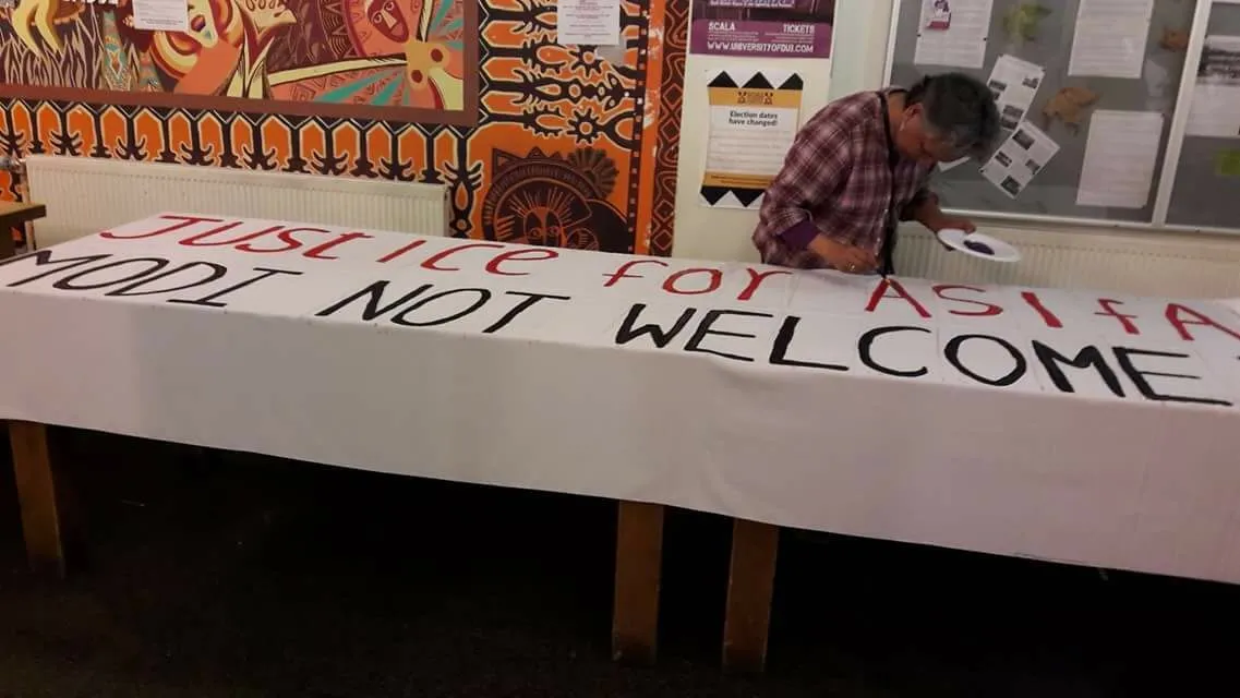 Modi not welcome1