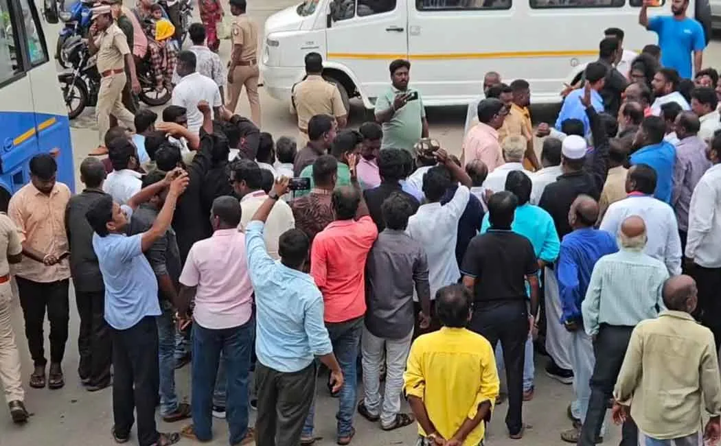 struggle against assassination of BSP state president Armstrong