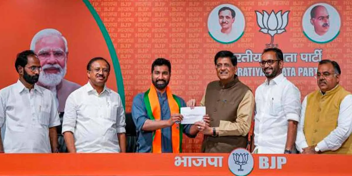 Former Congress IT wing chief who joined BJP
