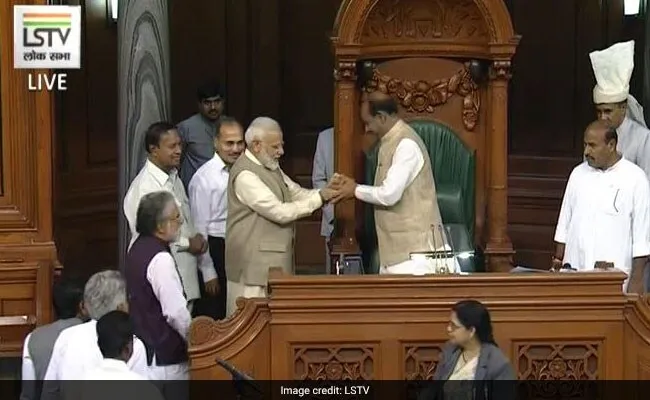 17TH LOK SABHA SPEAKER OM BIRLA SUPPORT TO ALL PARTIES LEADERS