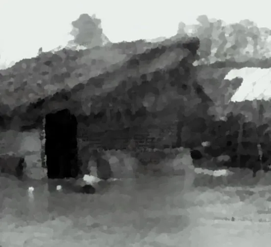 flooded slum