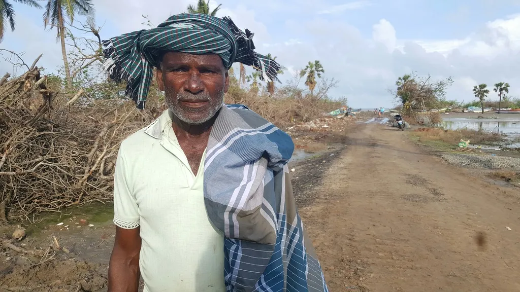 kaja strom affected pushpavanam  devil is the tragedy