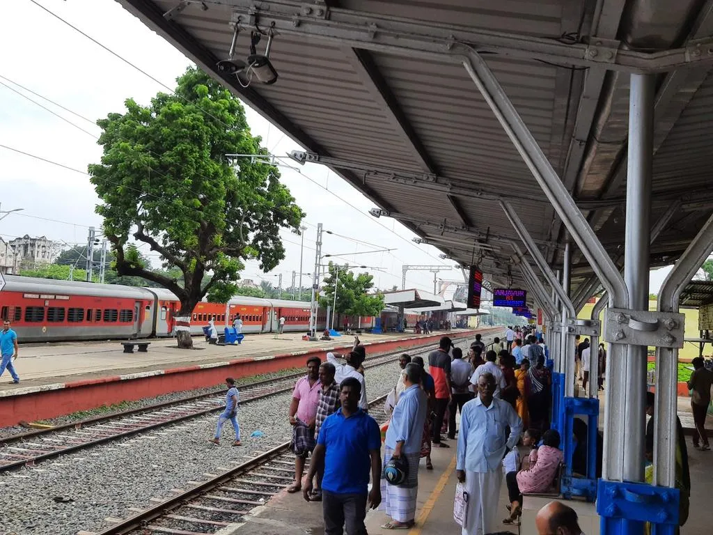  surveillance camera  in Chidambaram railway station 