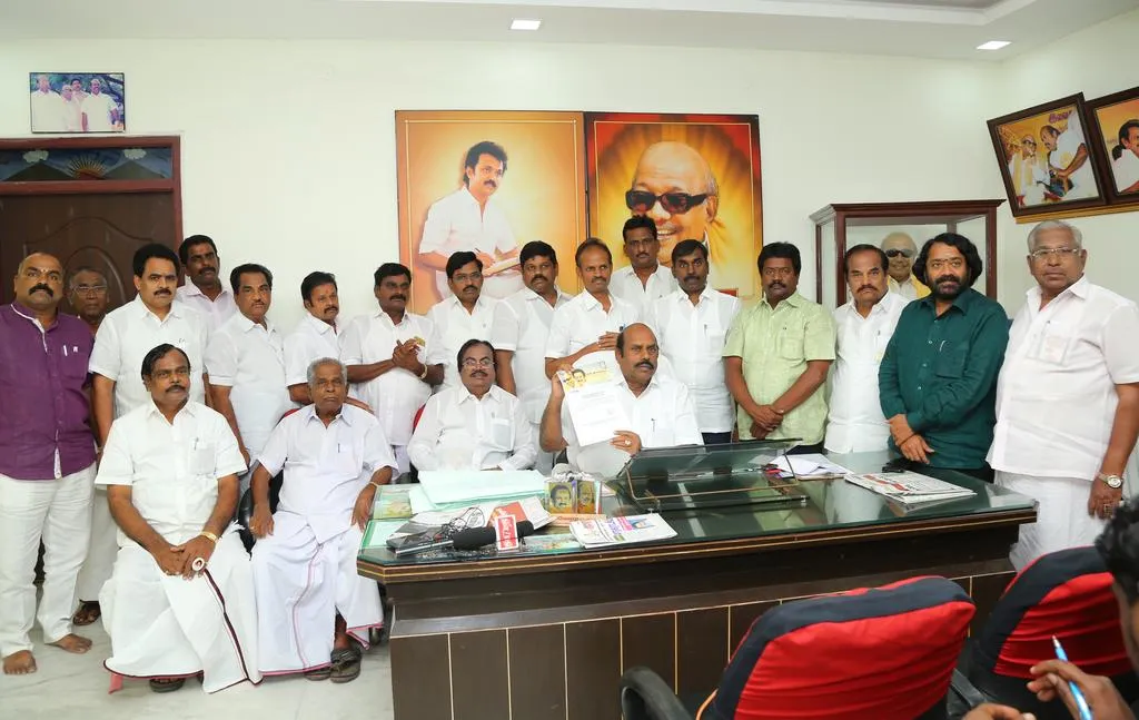 AV Velu released the list of local election candidates