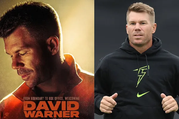 david warner poster in robinhood is released 