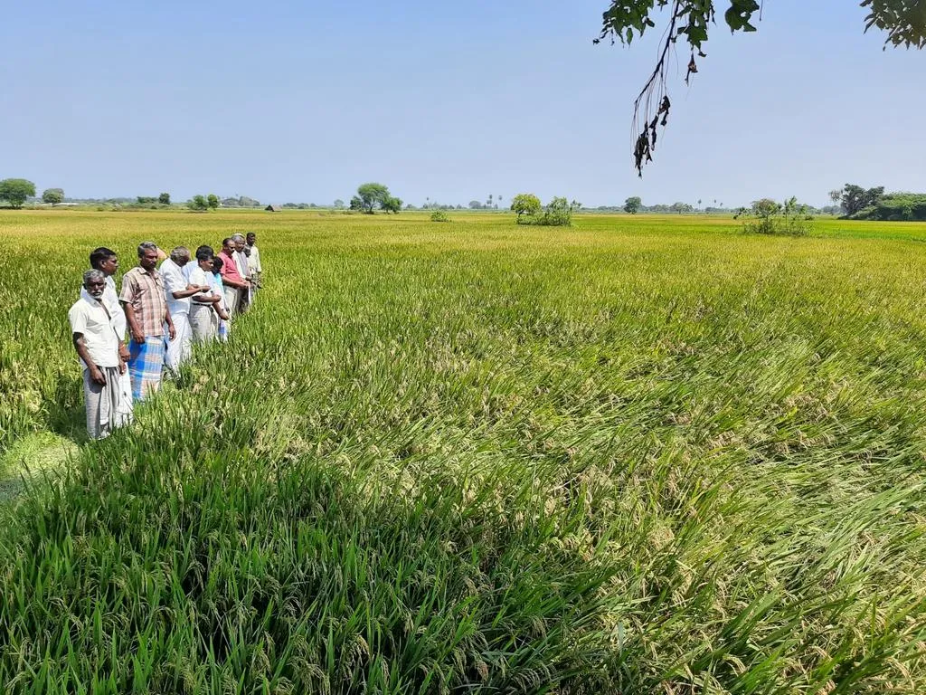 Echo of Nakkeeran's message; Farmers thanking Nakkeeran