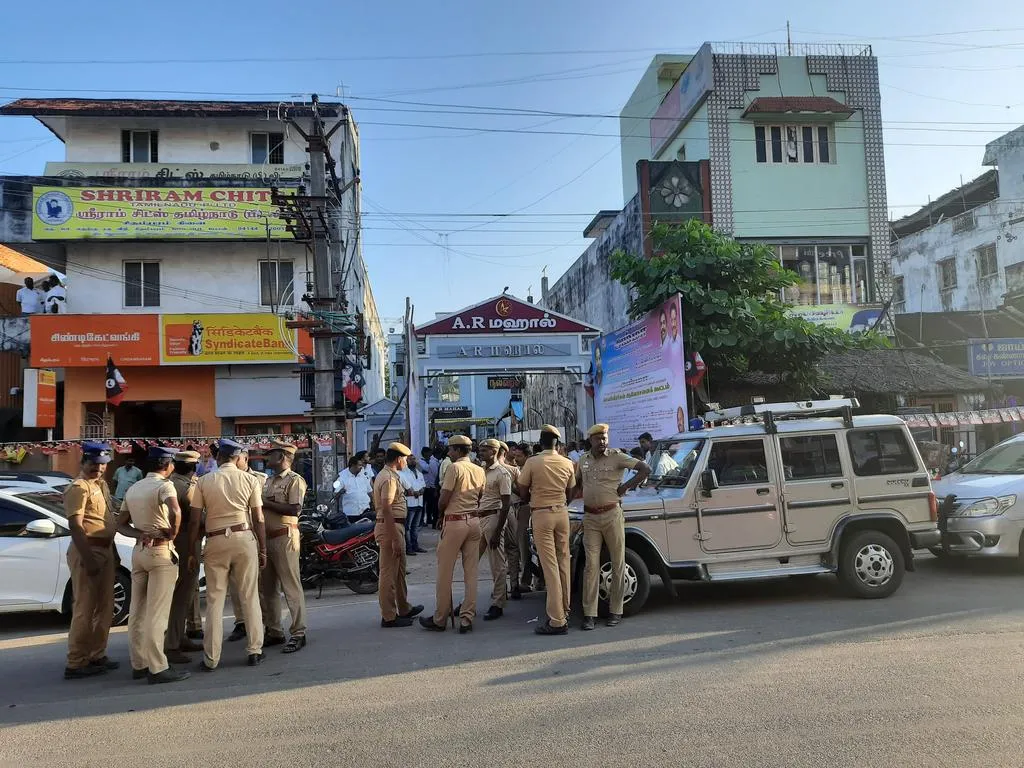 CUDDALORE INCIDENT... POLICE PROTECTION 