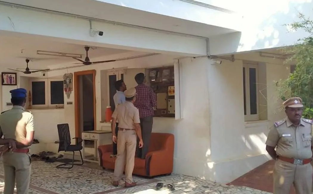 Anti corruption department raided ex Minister Vijayabaskar house