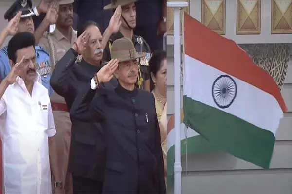 Republic Day Celebration 2025 CM MK Stalin presented the awards and medals